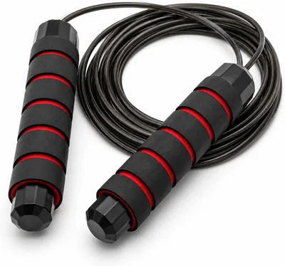Corda de Pular - Treino Cardio, Speed Rope com Pegada Confortável
