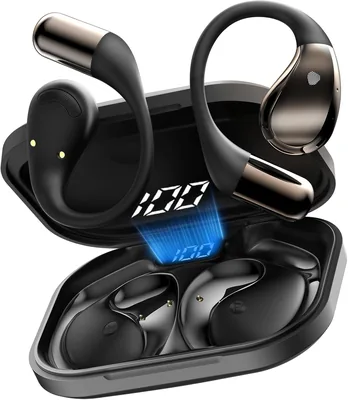 40H Open Earbud Mic Black