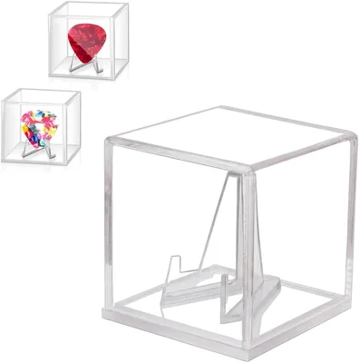 Lyxianzhi Acrylic Guitar Pick Display Case