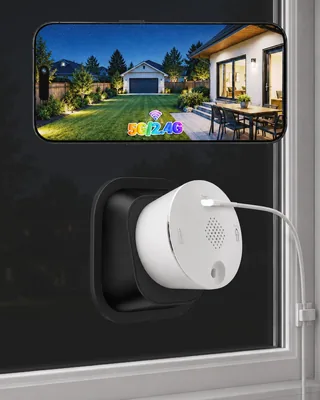 SYMYNELEC 2K Window Camera Security System