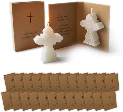 24 Mini Recuerdos Velas Aromáticas para Eventos Especiales