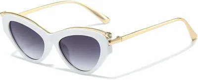 Cat Eye Sunglasses Women UV400 Small Frame