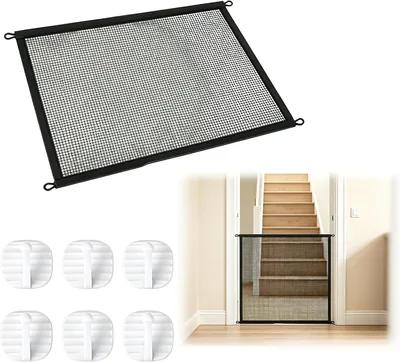 Retractable Mesh Pet Gate 180x72cm