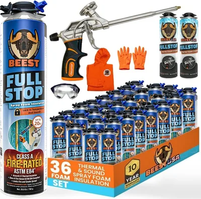 BEEST FullStop Spray Foam Insulation Kit