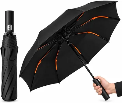 Guarda-Chuva Automático Compacto Reforçado - 1m de Diâmetro