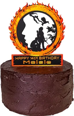 Dystopian Cake Topper - Personalised Name & Age