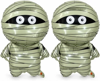 Kit com 2 Balões Metalizados para Halloween - 75 cm
