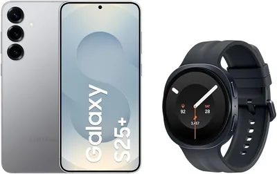 Samsung Galaxy S25+ 512GB Prata + Watch9 BT 44mm Grafite