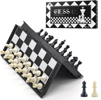 Topika Magnetic Chess Set, 30cm Folding Board