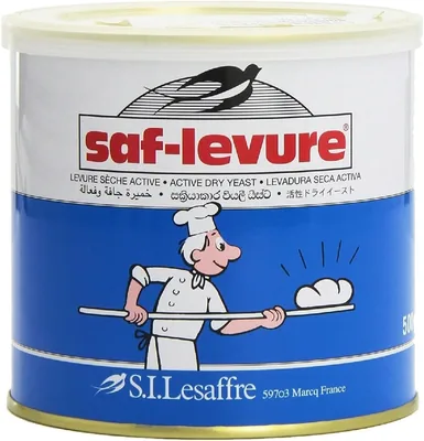 SAF - Yeast - Active Dry Bakery Yeast - For Bread, Pizza & Brioche - 500g Box - SAF INSTANT