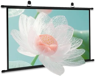 40"-72" Retractable Movie Screen - Home Theater