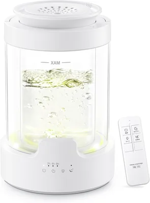 スチーム式 加湿器 3L 大容量 20畳 100℃除菌 タイマー付き 上から給水 おしゃれ
