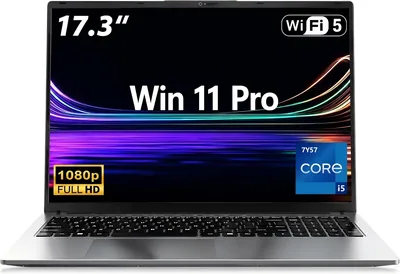 MITUNTUN 17.3" Laptop i5-7Y57 16GB RAM 1TB SSD
