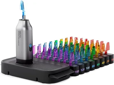 HOZO NeoSander ミニ電気サンダー 8形状×8粒度カラーコードシステム
