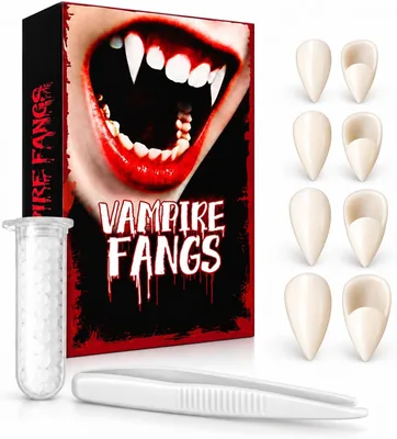 XGNOBKL Halloween Vampire Teeth Fangs