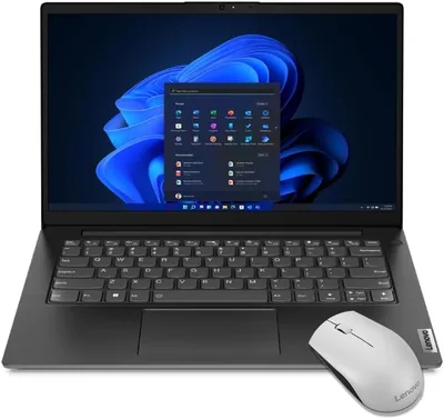 Lenovo V14 Business Laptop + Mouse