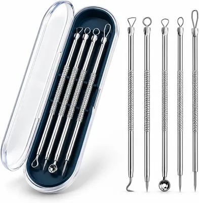 Kit Removedor de Cravos e Espinhas 4 Peças - Extrator Profissional