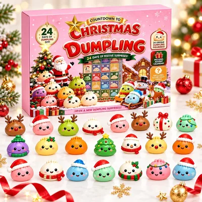 2026 Christmas Advent Calendar - 24 Squishies