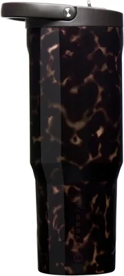 HydroJug Sport 32 oz Insulated Bottle - Mocha Tortoise