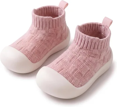 Zapatos Calcetín para Bebé con Suela Antideslizante de TPE, Protección Contra Impactos