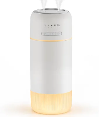 小型加湿器、700ml大容量、コードレステーブルトップ、3000mAh