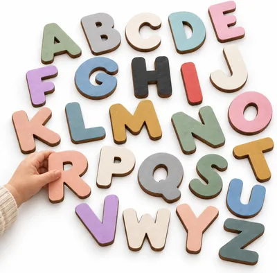 Custom Wooden Letters - Personalised Wall Decor