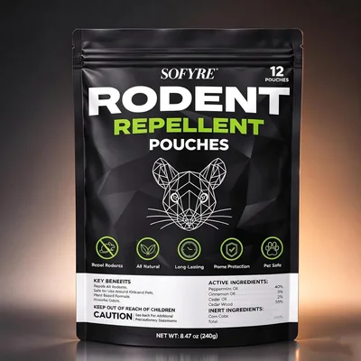 Sofyre Rodent Repellent Pouches 12-Pack