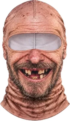 Realistic Old Man Face Balaclava - Winter Ski Mask