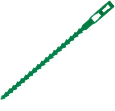 Reusable Plant Ties 100pcs - Green Support Clips