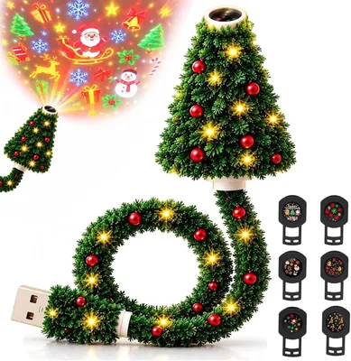 Christmas Projector Light - 6 Holiday Patterns