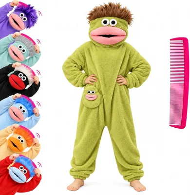 Monster Onesie Pajamas - Large Comb Included