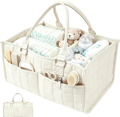 Milky Portable Nappy Caddy Tote - 4 Pockets