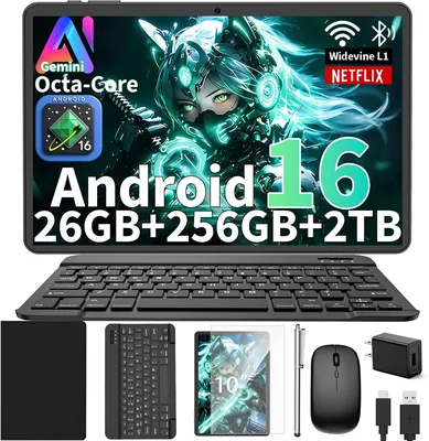 8-Core Tablet PC with Gemini AI & 5G WiFi