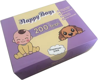 Wiz Clean Disposable Nappy Bags - Biodegradable Fragranced