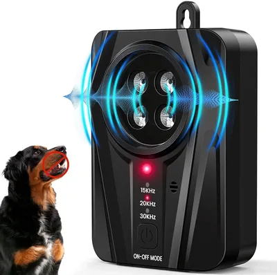 Queenmew Dog Bark Deterrent Device - 4 Ultrasonic