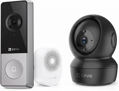EZVIZ Doorbell & Camera Bundle