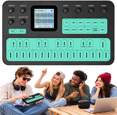 Mini FM Synthesizer - 27-Key Portable Synth
