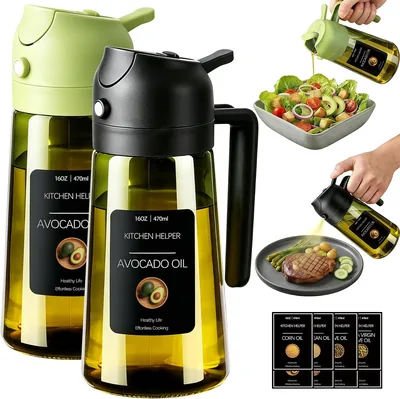 Poshetion 2 in 1 Olive Oil Sprayer - 16oz