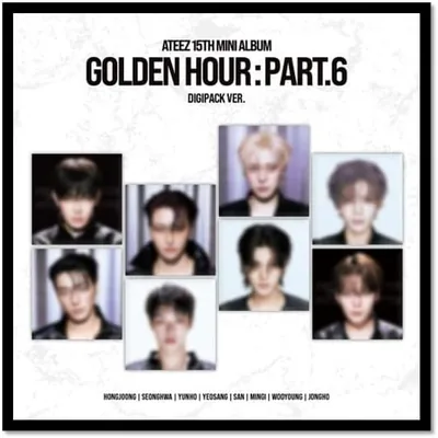 ATEEZ GOLDEN HOUR Part.6 HONGJOONG Digipack Ver.