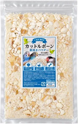 Cutlebone コースグラインド花粉、3.5oz（100g）、100% 自然イカの貝殻、小鳥のための補助食品、カルシウムとミネラル
