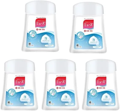 MUSE ノータッチ フォーミング ハンドソープ リフィル、ソー フレグランス、8.5fl oz (250ml) × 5、自動ディスペンサー用