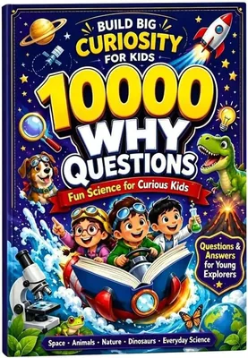 10000 Why's The Big For Curious - Question & Answer Book
