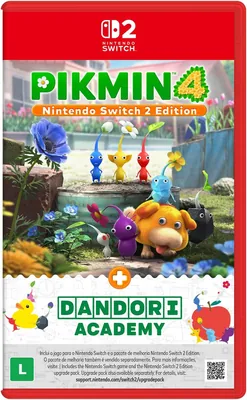 Pikmin 4 + Dandori Academia - Nintendo Switch 2