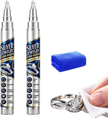 Jewelry Scratch Repair Pen - Silver Jewelry Marker (2p)