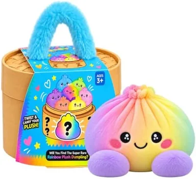 Big Mystery Plush Dumpling Squishies | Giant Rainbow