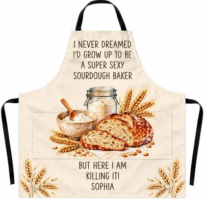 Custom Funny Sourdough Baker Apron