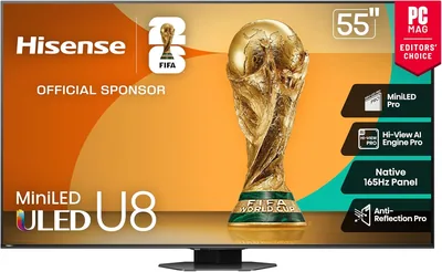 Hisense 55U88QG 55" 4K Smart LED TV