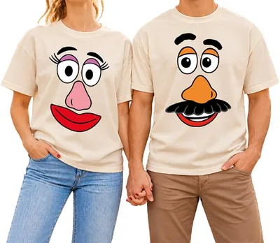 Mr Potato & Ms Potato Head Shirts
