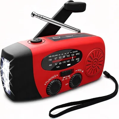 Wind Up Radio Emergency Weather AM/FM Solar Charger