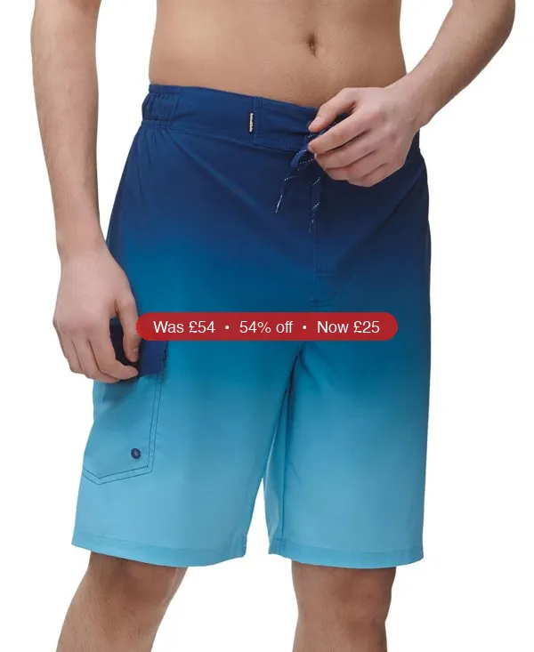 Rokka&Rolla Men's 9" NO Liner Board Shorts Quick Dry Swim Trunks SPF 50+ - 54% Off